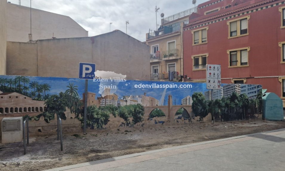 New Construction - Building Plot - Elche