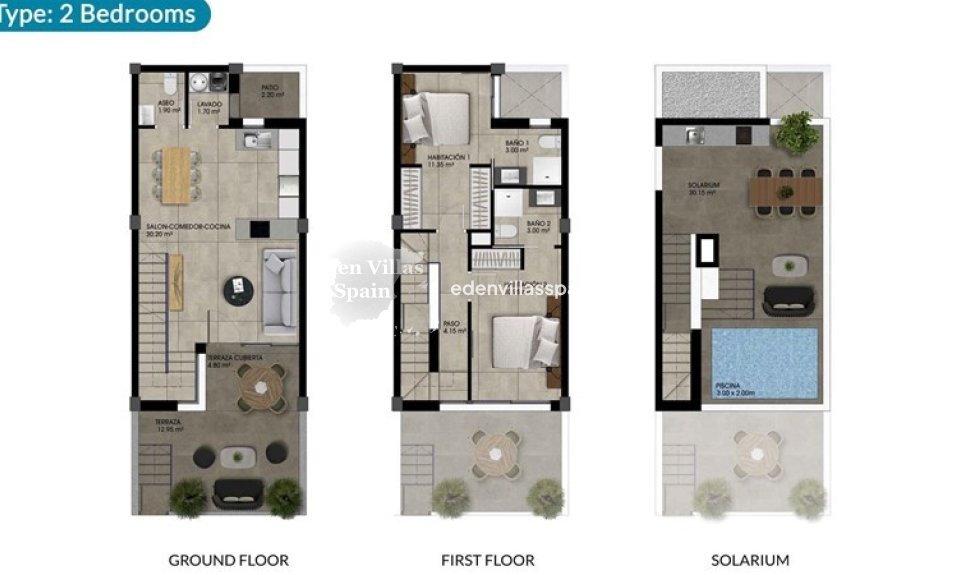 New Construction - Town House - Dolores