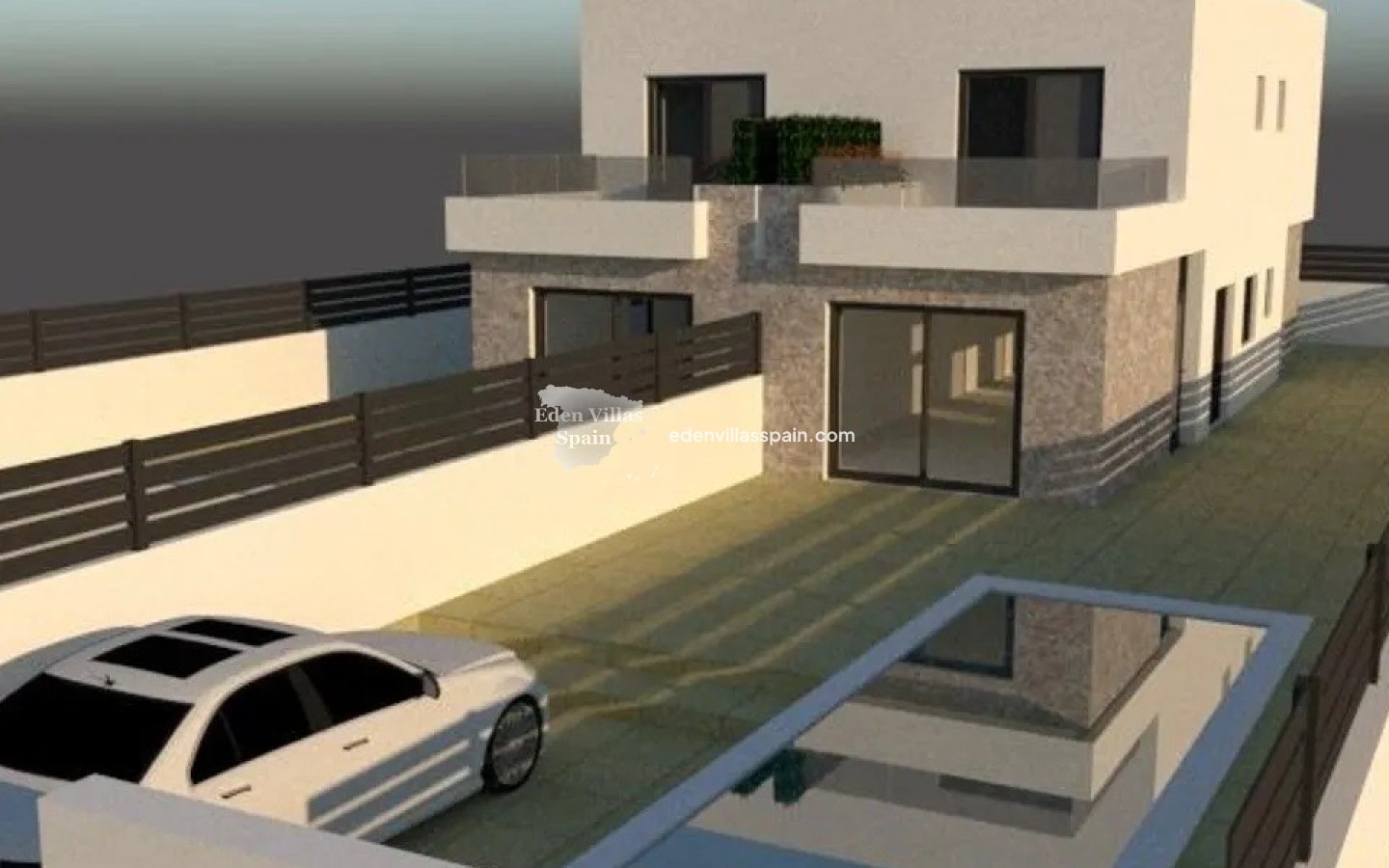 Obra Nueva - Chalet independiente - Daya Nueva