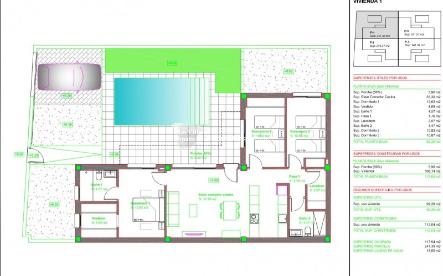 Obra Nueva - Villa a estrenar - Daya Nueva