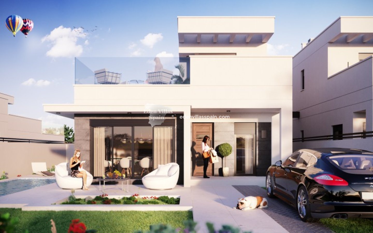 Obra Nueva - Villa a estrenar - La Marina