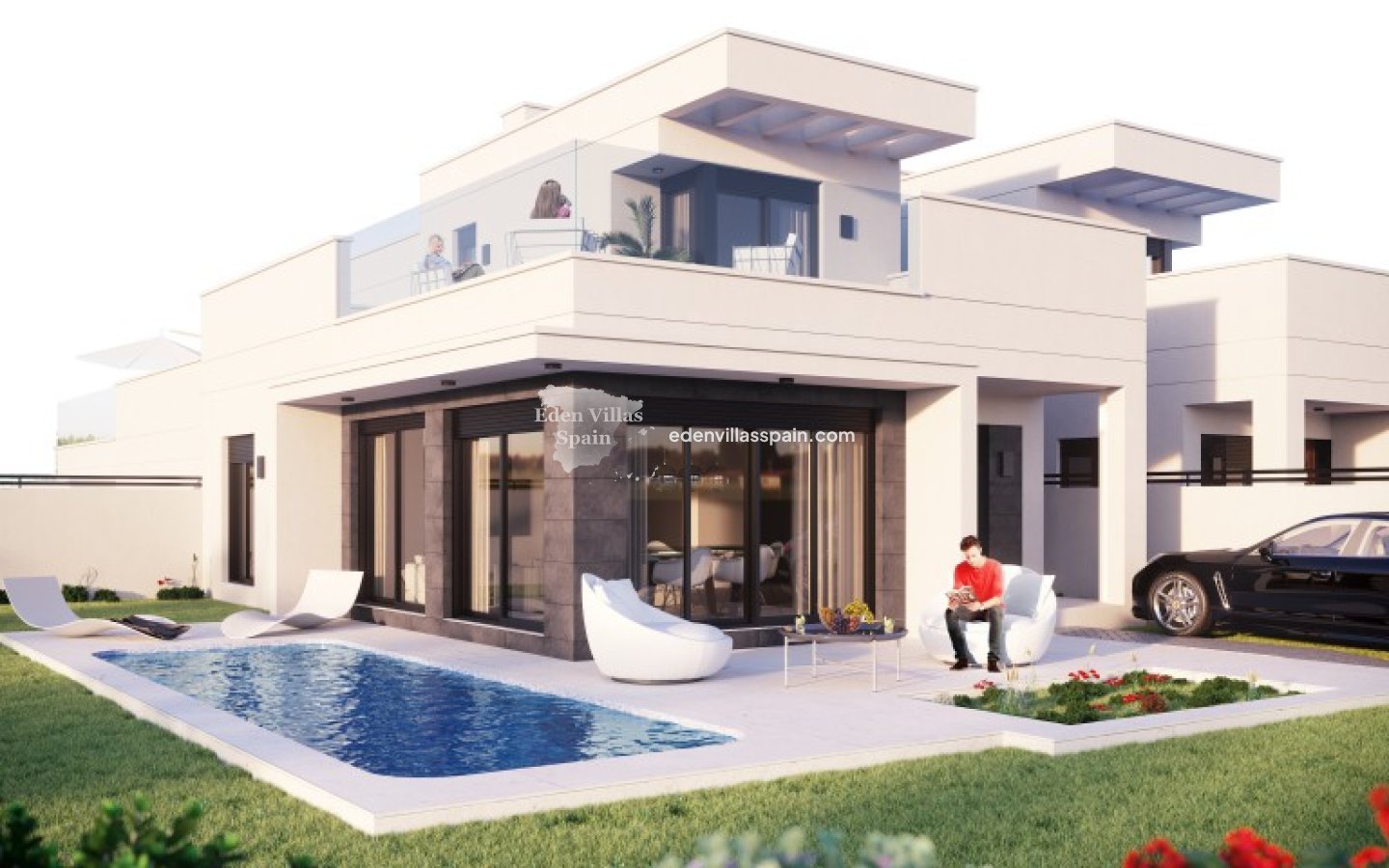 Obra Nueva - Villa a estrenar - La Marina