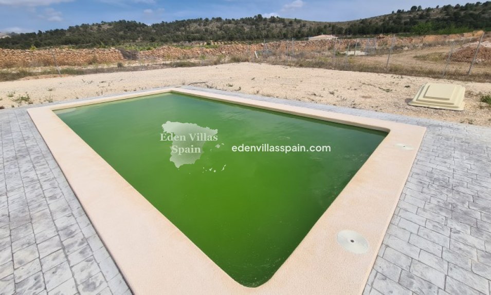 Obra Nueva - Villa a estrenar - Pinoso