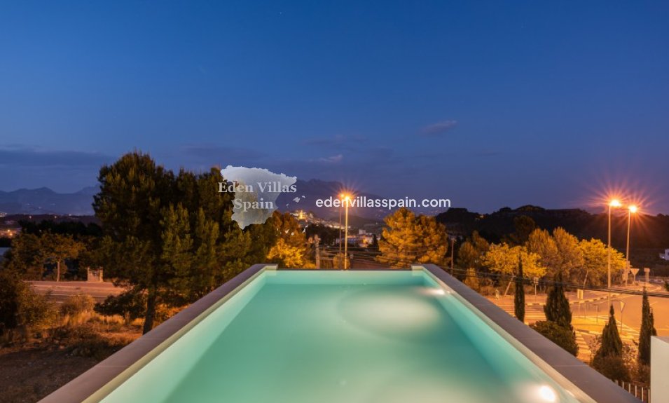 Obra Nueva - Villa a estrenar - Polop