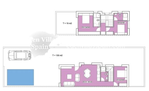 Obra Nueva - Chalet independiente - Daya Nueva