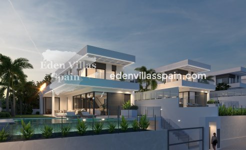 Neubau - Villa an der Küste - Finestrat